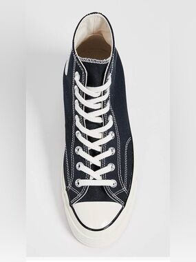 Converse All Star 70s High Top Unisex Sneakers, Black, 6.5 US Women/4.5 US Men